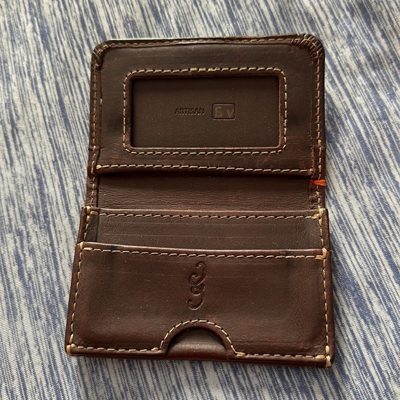 100% authentic handmade leather wallet - Picture 2 of 3